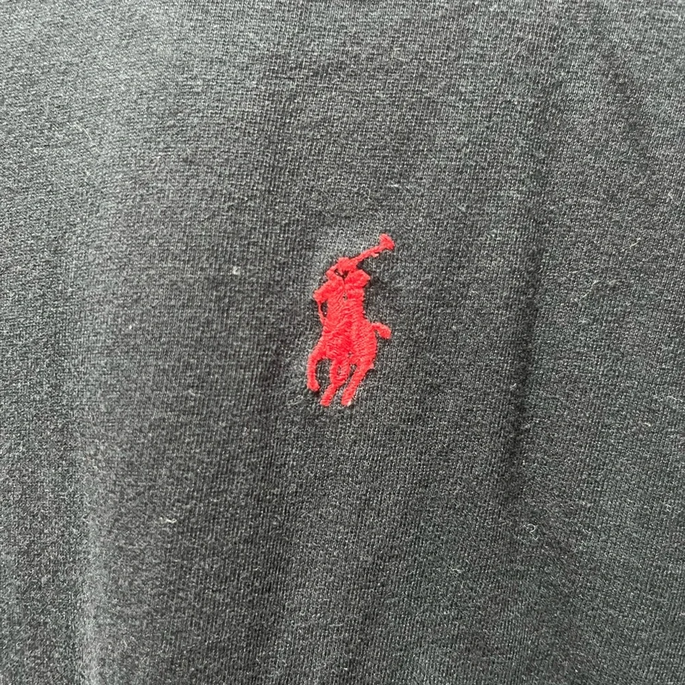 Polo Ralph Lauren Men's Short Sleve T-Shirt Black Size 2XB Big 2X‎ Big Crew Neck